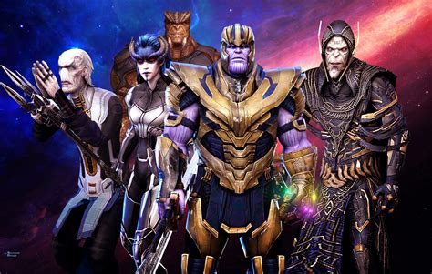 thanos 99817|Black Order .